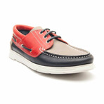 Jack Loafer // Blue + Beige +Red (39)