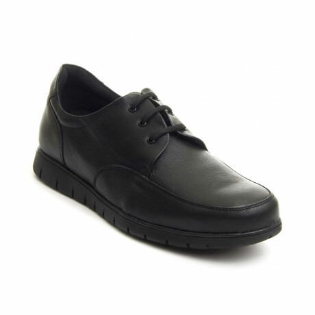 Waiter Leather Sneaker // Style 2 // Black (Size 39)