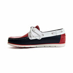 Mixnauti Loafer // Navy + Red + Beige (Size 39)