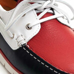 Mixnauti Loafer // Navy + Red + Beige (Size 39)