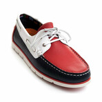 Mixnauti Loafer // Navy + Red + Beige (Size 39)