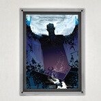 Game of Thrones // Night Is Coming // MightyPrint™ Wall Art // Backlit LED Frame