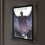 Game of Thrones // Night Is Coming // MightyPrint™ Wall Art // Backlit LED Frame