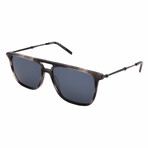 Men's SF966S-003 Pilot Sunglasses // Tortoise Gray + Blue