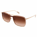 Men's SF221SL-753 Pilot Sunglasses // Gold + Brown Gradient