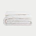 Bamboo Comforter // White // All Season (Twin)