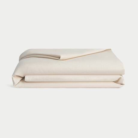 Linen Bamboo Duvet Cover // Natural (Twin)