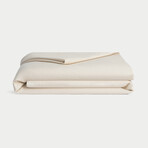 Linen Bamboo Duvet Cover // Natural (Twin)