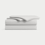 Linen Bamboo Sheet Set // Light Gray (Twin)