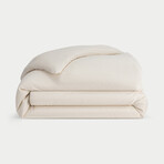 Linen Bamboo Duvet Cover // Natural (Twin)