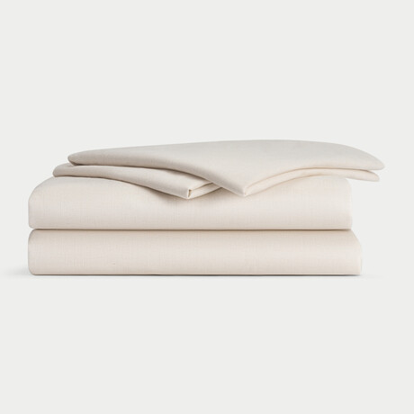 Linen Bamboo Sheet Set // Natural (Twin)