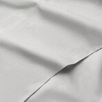 Linen Bamboo Sheet Set // Light Gray (Twin)