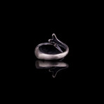 Dolphin Ring // Oxidized Silver (5.5)