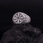 Chaos Signet Ring with Skulls // Oxidized Silver (8)