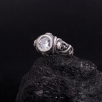 Jack Sparrow Signet Ring // Oxidized Silver (7)