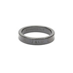 Tiffany & Co. // Titanium Black Ring // Ring Size: 7.5 // Pre-Owned