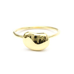 Tiffany & Co. // 18K Yellow Gold Bean Ring // Ring Size: 5 // Pre-Owned