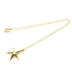 Tiffany & Co. // 18K Yellow Gold Starfish Necklace // 16" // Pre-Owned