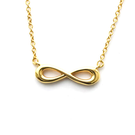 Tiffany & Co. // 18K Rose Gold Infinity Necklace // 18" // Pre-Owned