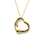 Tiffany & Co. // 18K Rose Gold Heart Necklace // 16" // Pre-Owned