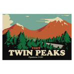 Twin Peaks Postcard