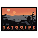 Tatooine Postcard // Star Wars