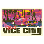 Vice City Postcard // Grand Theft Auto