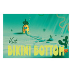 Bikini Bottom Postcard // Spongebob Squarepants