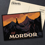 Mordor Postcard // The Lord of the Rings