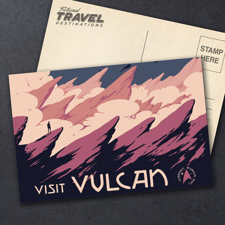 Vulcan Postcard // Star Trek