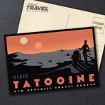 Tatooine Postcard // Star Wars