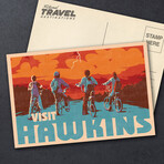 Hawkins Postcard // Stranger Things