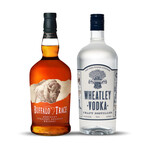 Kentucky Pack // Buffalo Trace Bourbon + Wheatley Vodka Set // Set of 2 // 750 ml Each