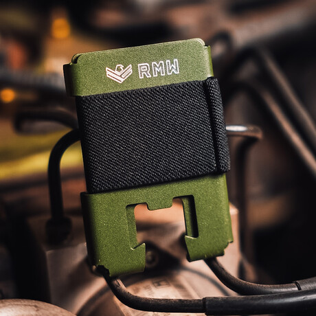 Ranger Minimalist Multitool Wallet // Military Green