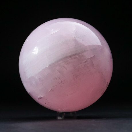 Genuine Polished Mangano Calcite Sphere