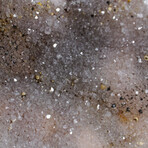 Genuine Crystal Clustered Heart With Acrylic Display Stand