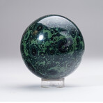 Genuine Polished Kambaba Jasper Sphere With Acrylic Display Stand // V1