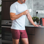 Essential Crew Neck T-Shirt // 3-Pack // Heather: Gotham + Bright White + Charcoal (2XL)