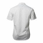Ravenna Short Sleeve Button Down Shirt // White (M)