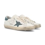 Super-Star Low-Top Sneakers // White + Bottle Green (US: 7)
