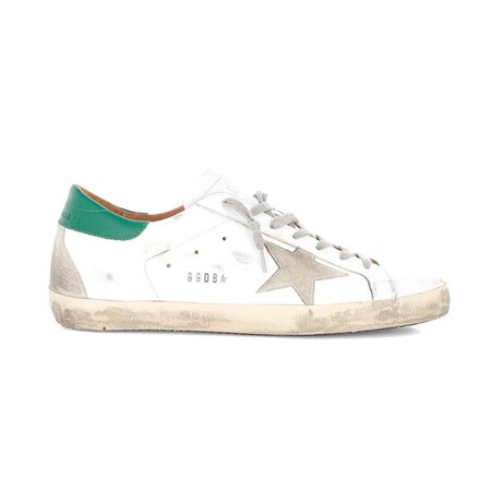Super-Star Low-Top Sneakers

 // White + Green (US: 6)