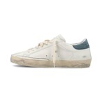 Super-Star Low-Top Sneakers // White + Bottle Green (US: 7)
