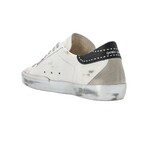 Super-Star Low-Top Sneakers

 // White + Black (US: 6)