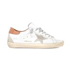 Super-Star Low-Top Sneakers
// White + Brown (US: 7)