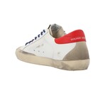 Super-Star Lace-Up Sneakers

 // White + Red (US: 6)