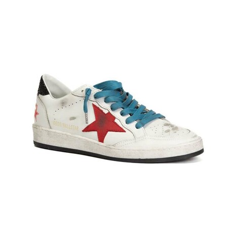 Ballstar Low-Top Sneakers // White + Multicolor (US: 6)