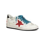 Ballstar Low-Top Sneakers // White + Multicolor (US: 7)