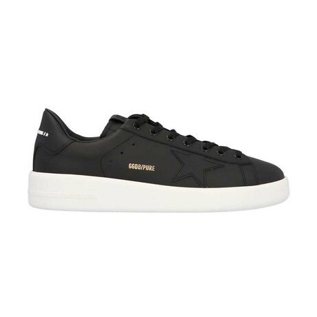 Purestar Leather Sneakers // Black + White (US: 6)