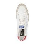 Super-Star Low-Top Sneakers // White + Red (US: 8)