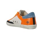 Super-Star Sneakers // Orange + Multicolor (US: 7.5)
